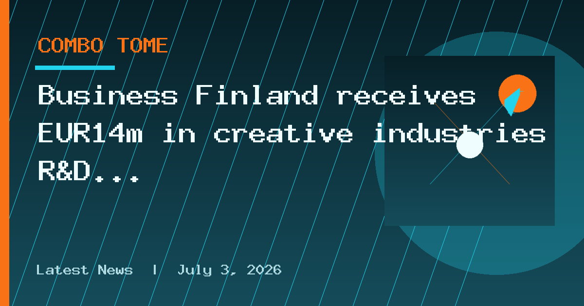 Business Finland receives €14m in creative industries R&D funding applications
