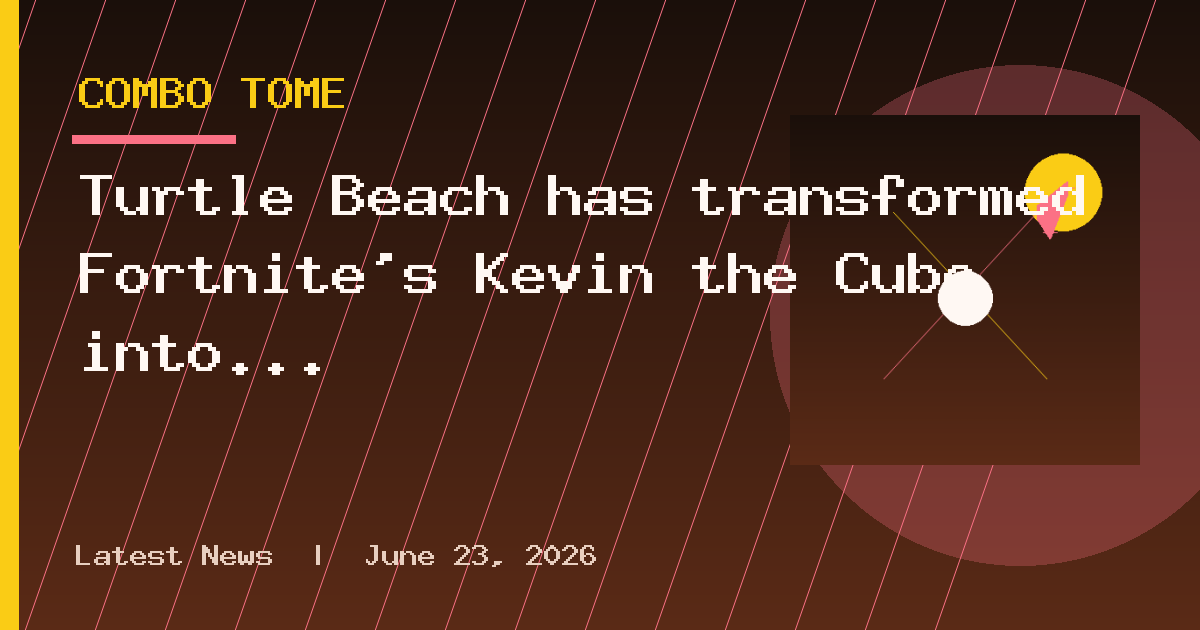 Turtle Beach has transformed Fortnite's Kevin the Cube into one