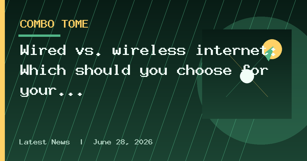 Wired vs. wireless internet: Which should you choose for your home?